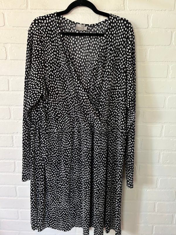 Black & White Dress Casual Short Asos, Size 1x Discount