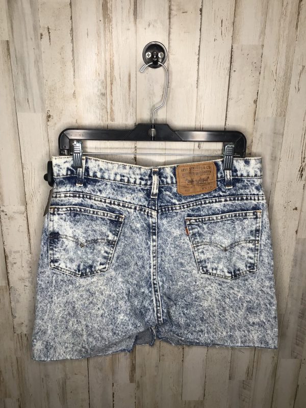 Blue Denim Shorts Levis, Size 18 on Sale