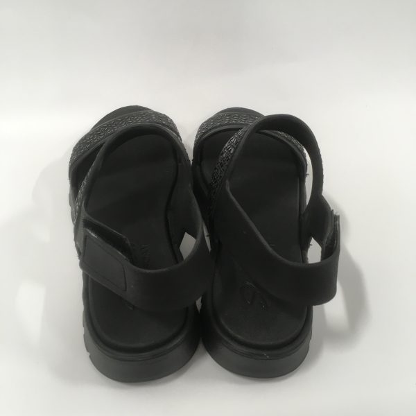 Black Sandals Flats Skechers, Size 9 For Discount