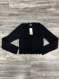 Black Top Long Sleeve Bdg, Size M Sale