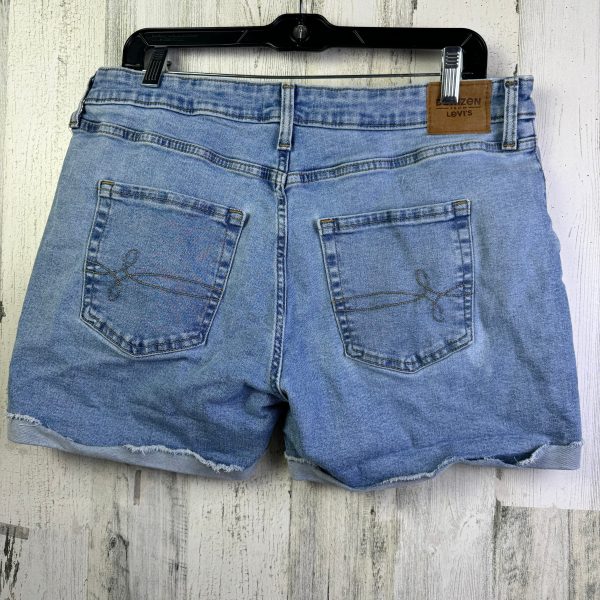 Blue Denim Shorts Levis, Size 12 For Sale