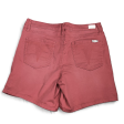 Pink Denim Shorts By Seven 7, Size: 10 For Discount