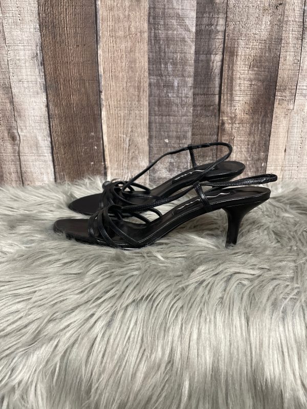 Black Shoes Heels Kitten Nina, Size 9 on Sale