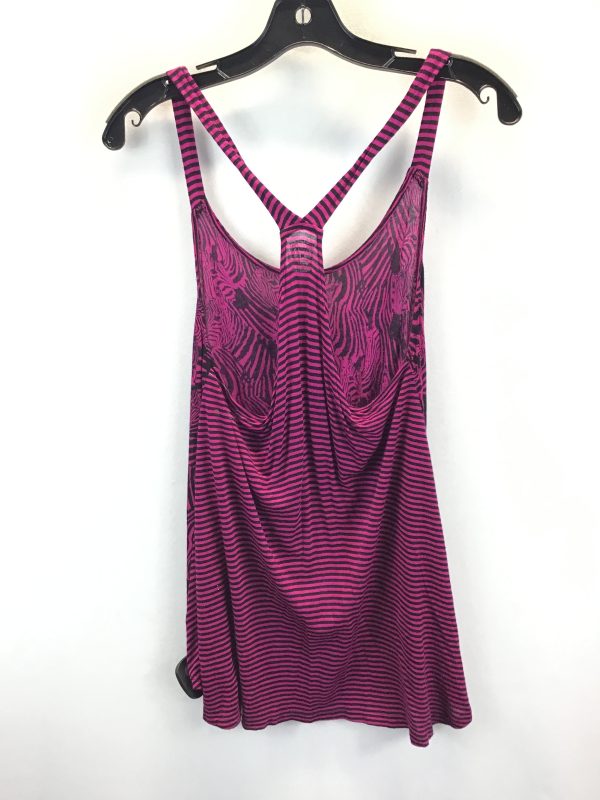 Black & Pink Top Sleeveless Decree, Size M For Discount