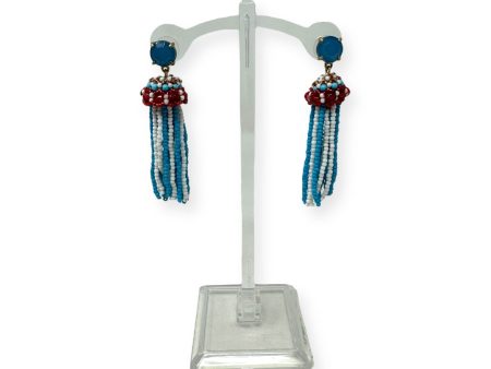 Beaded Tassel Earrings Dangle drop Unknown Brand For Sale