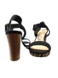 Black Sandals Heels Block Liz Claiborne, Size 6 Discount