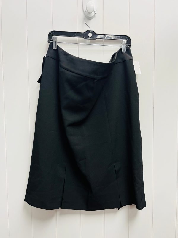 Black Skirt Mini & Short Evan-picone, Size 18 For Cheap