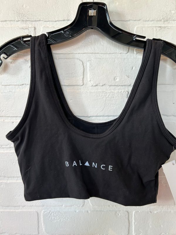 Black Athletic Bra Balance Collection, Size M For Discount