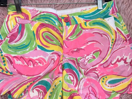 Pink blue Shorts Lilly Pulitzer, Size Xs Sale