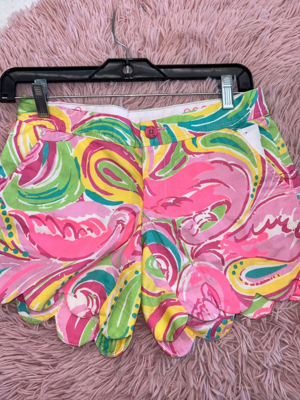 Pink blue Shorts Lilly Pulitzer, Size Xs Sale