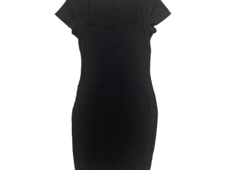 Black Dress Casual Midi ANTISTAR, Size M Supply