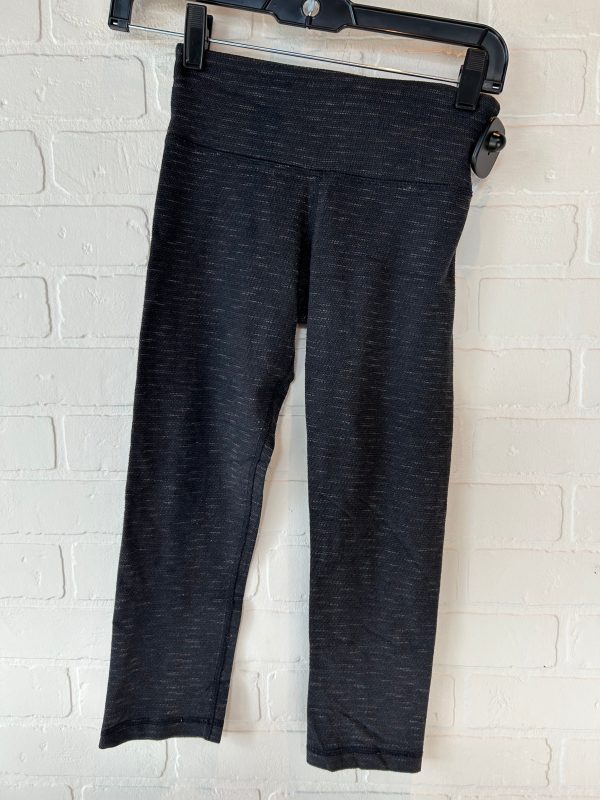 Black Athletic Capris Lululemon, Size 4 Online Hot Sale