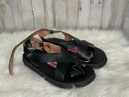 Black Sandals Flats Madewell, Size 8 Discount