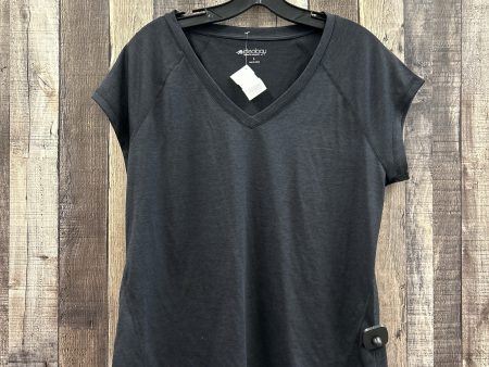 Black Athletic Top Short Sleeve Ideology, Size L For Cheap