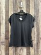 Black Athletic Top Short Sleeve Ideology, Size L For Cheap