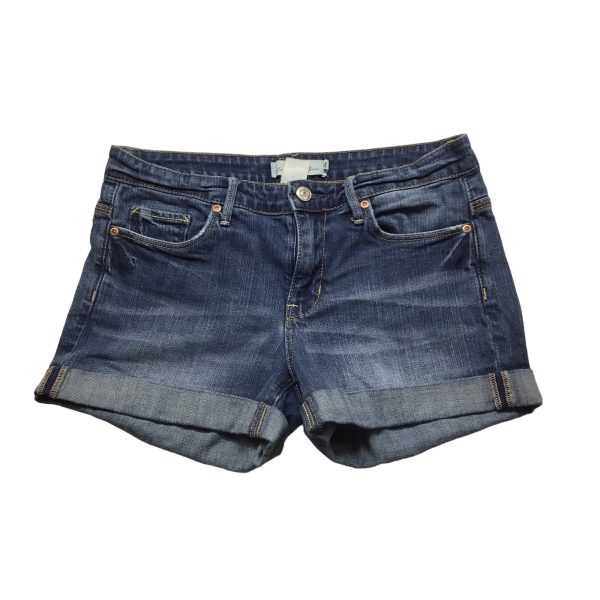 Blue Denim Shorts Logg, Size 2 For Cheap