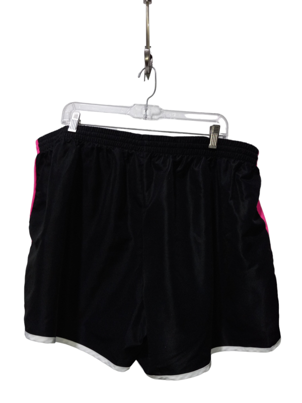 Black & Pink Athletic Shorts Danskin Now, Size 3x Cheap