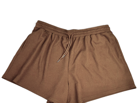 Brown Shorts By Shein, Size: 3x For Sale