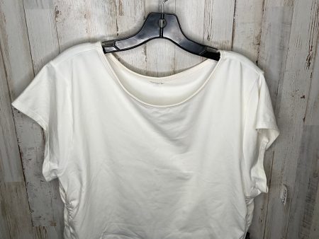 Beige Athletic Top Short Sleeve Old Navy, Size 1x Online Sale