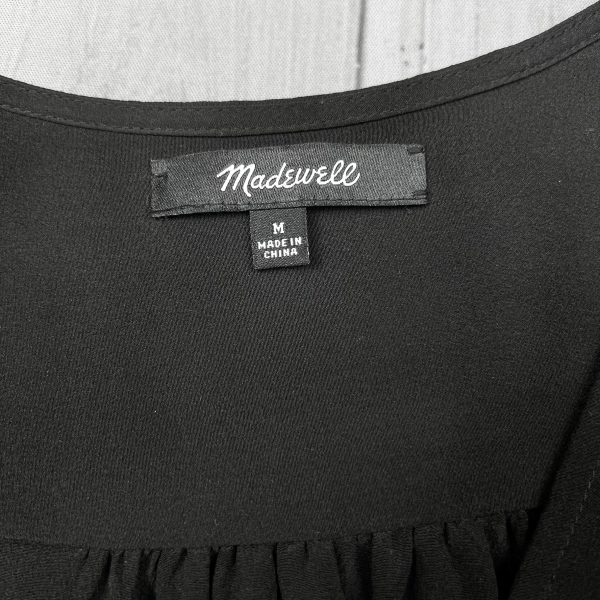 Black Blouse 3 4 Sleeve By Madewell, Size: M Online now