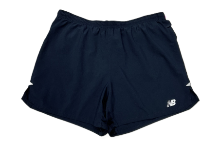 Navy Athletic Shorts By New Balance, Size: L Sale