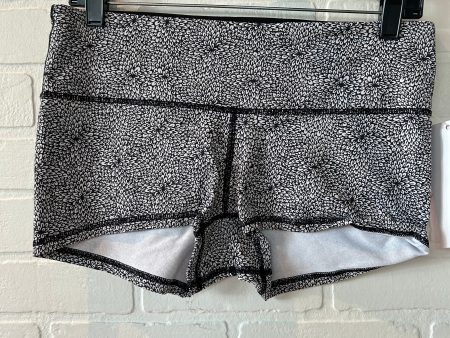 Black & White Athletic Shorts Lululemon, Size 8 Online