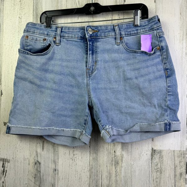 Blue Denim Shorts Levis, Size 12 For Sale