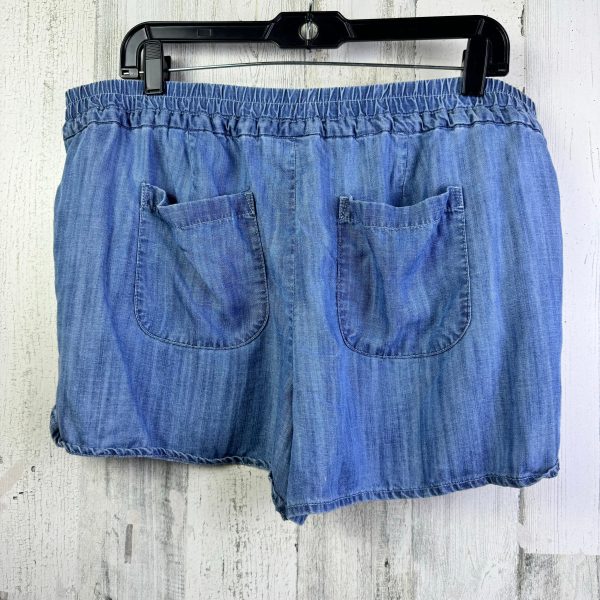 Blue Denim Shorts Loft, Size 12 on Sale