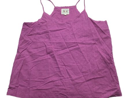 Purple Top Sleeveless Sigrid Olsen, Size L Supply