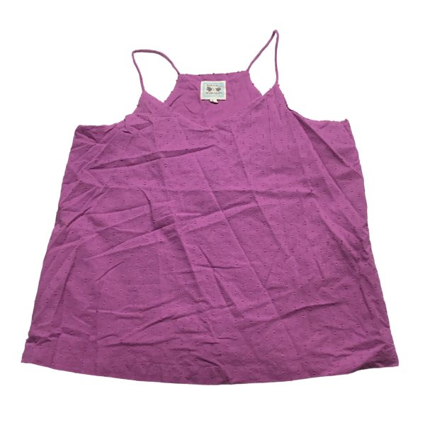 Purple Top Sleeveless Sigrid Olsen, Size L Supply