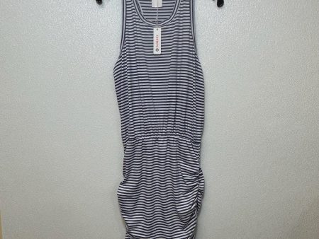 Blue White Dress Casual Maxi Sundry, Size 2 Online now