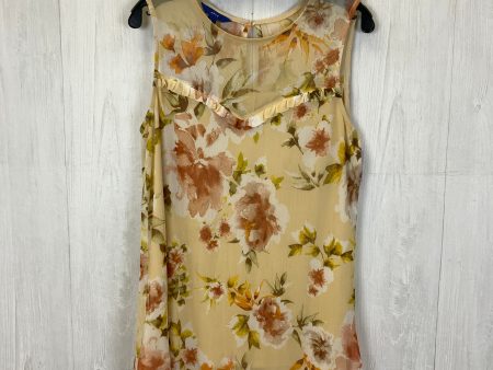 Yellow Top Sleeveless Apt 9, Size L Cheap