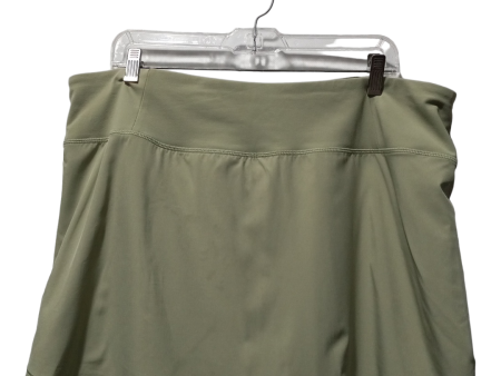 Green Athletic Skort Calia, Size 2x Fashion