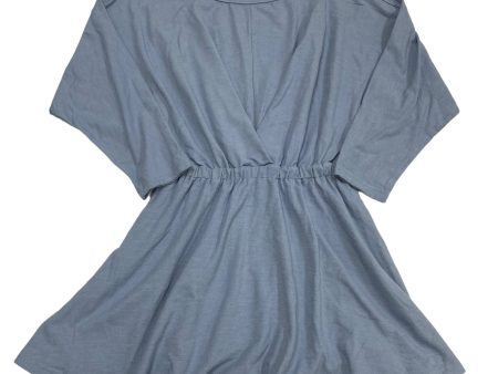 Blue Dress Casual Midi Free People, Size L For Cheap