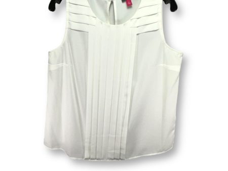 White Top Sleeveless Vince Camuto, Size M Online Sale