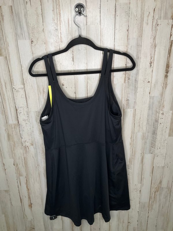 Black Athletic Dress All In Motion, Size 2x For Sale