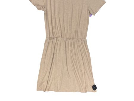 Beige Dress Casual Midi Old Navy, Size M Cheap