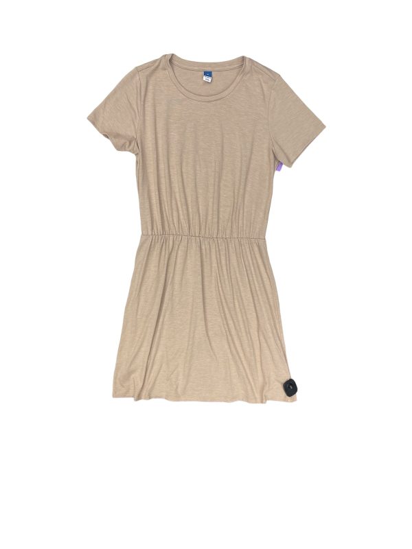 Beige Dress Casual Midi Old Navy, Size M Cheap