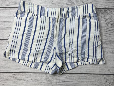 Blue White Shorts Loft, Size 4 Cheap