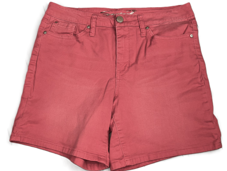 Pink Denim Shorts By Seven 7, Size: 10 For Discount