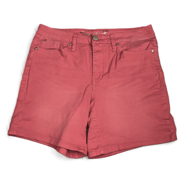 Pink Denim Shorts By Seven 7, Size: 10 For Discount