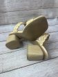 Beige Sandals Heels Block Dolce Vita, Size 8 For Sale