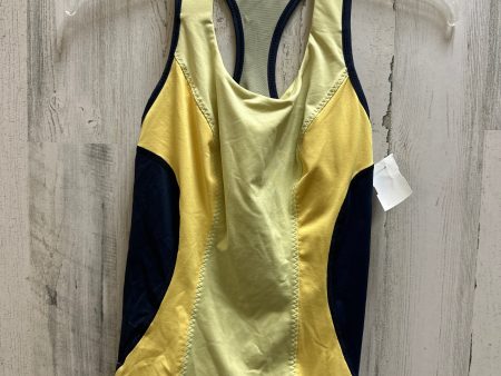 Yellow Top Sleeveless Lululemon, Size 6 Hot on Sale