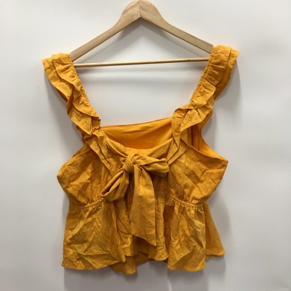 Yellow Top Sleeveless Lc Lauren Conrad, Size Xl Discount