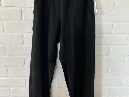 Black Athletic Pants Colorfulka, Size 4 Supply