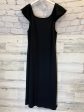 Black Dress Casual Midi Old Navy, Size M on Sale