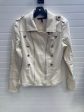 Beige Jacket Moto White House Black Market, Size 6 Online now