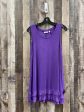 Purple Tunic Sleeveless Clothes Mentor, Size M Online Hot Sale