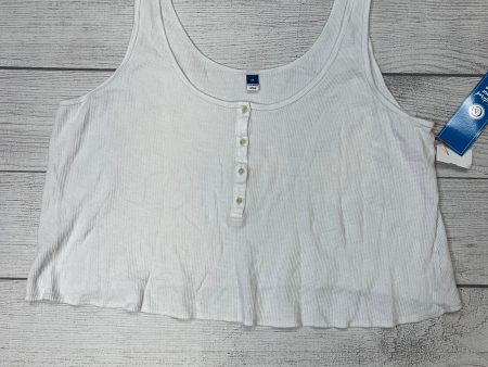 White Top Sleeveless Old Navy, Size 2x Online