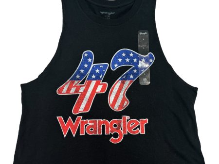 Black Tank Top Wrangler, Size S Online Sale